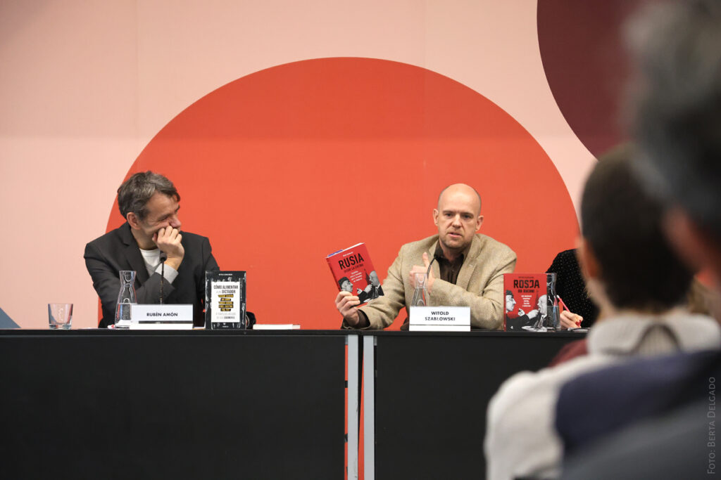 Presentacion del libro "Rusia desde la cocina" de Witold Szablowski en el Circulo de Bellas Artes de Madrid. Instituto Polaco de Cutura. Foto: Berta Delgado. YANMAG